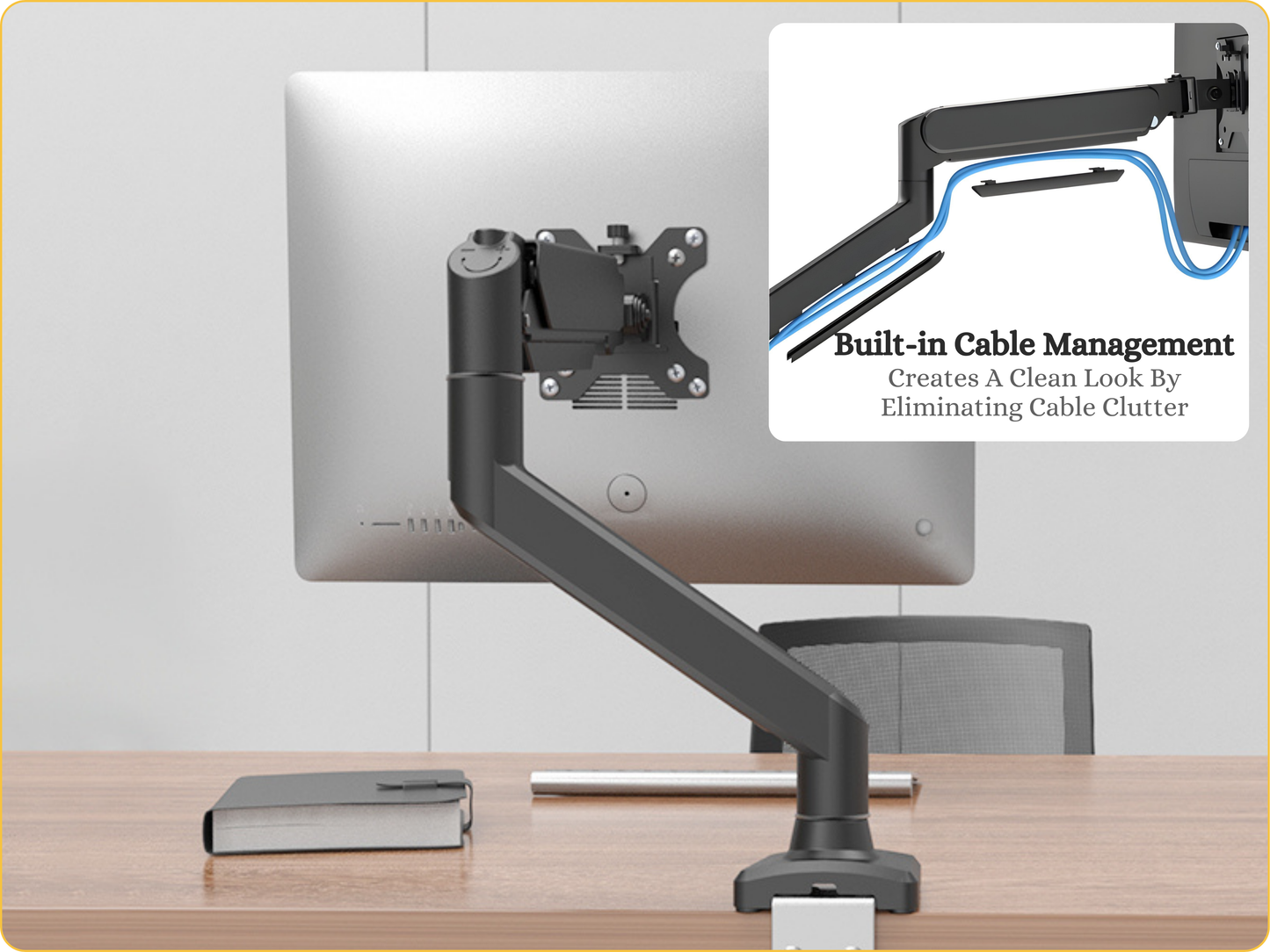 SUNCHHAYA Single Monitor Arm for Desk