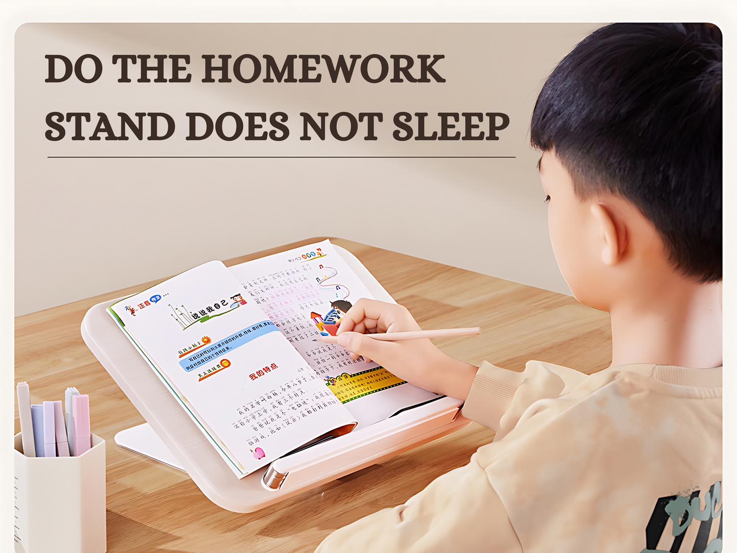 SUNCHHAYA New Book Reading Stand With Adjustable Angle (YD-12)