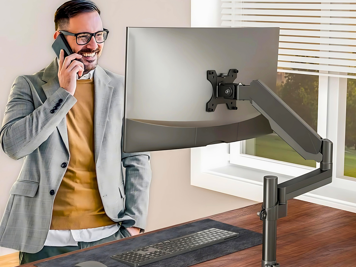 SUNCHHAYA Single Extended Arm for Desk