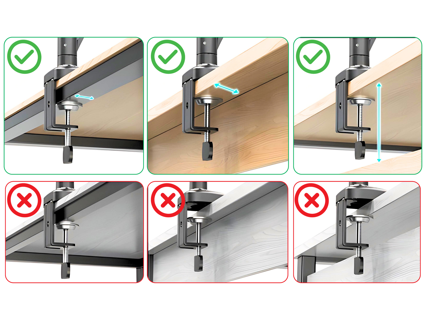 SUNCHHAYA Single Monitor Arm for Desk