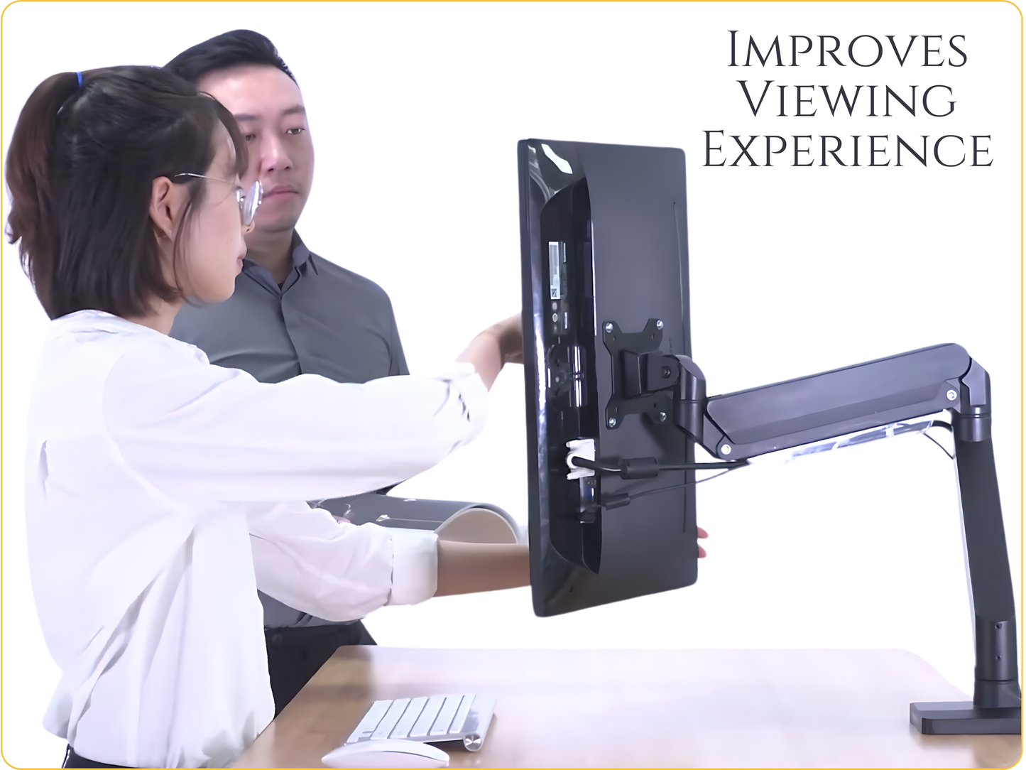 SUNCHHAYA Single Monitor Arm for Desk