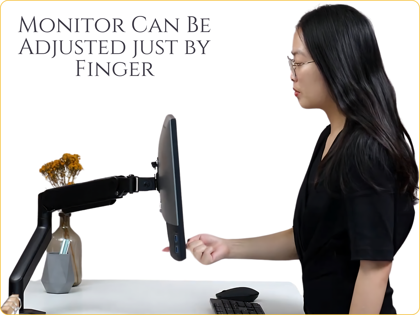 SUNCHHAYA Single Monitor Arm for Desk