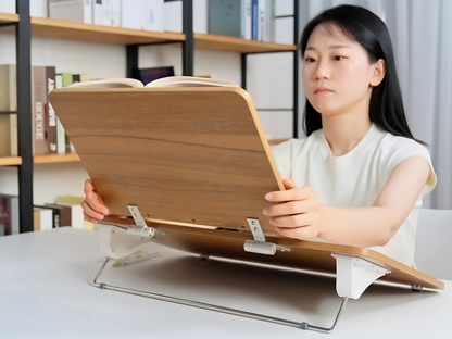 SUNCHHAYA New Dual Reading And Writing Stand With Adjustable Height-Angle (BG-5LW)