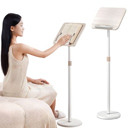 SUNCHHAYA [ YD-17 (135 CM) ] Book Stand for Reading, Music, Writing, Painting Stand Adjustable Height-Angle with Extra Height