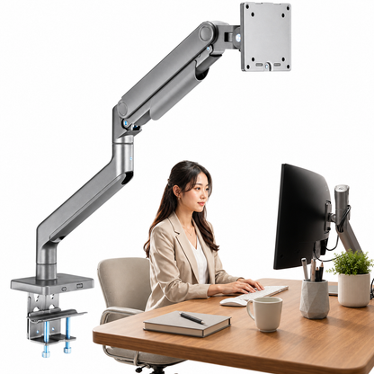 SUNCHHAYA Heavy Duty Monitor Arm for Desk