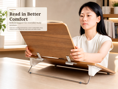 SUNCHHAYA BG-5LW New Dual Reading And Writing Stand With Adjustable Height-Angle