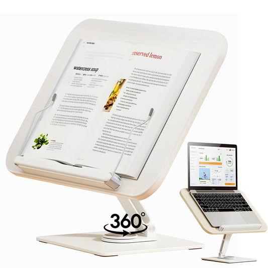 SUNCHHAYA (YD-11) 360° Rotatable Adjustable Book & Laptop Stand