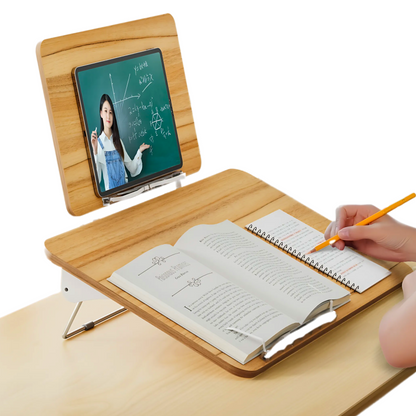 SUNCHHAYA New Dual Reading And Writing Stand With Adjustable Height-Angle (BG-5LW)