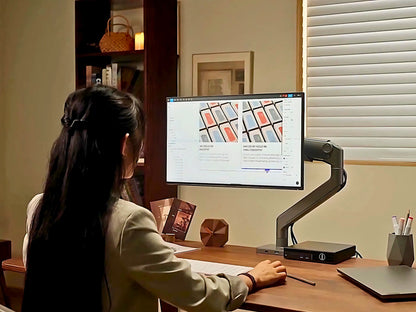 SUNCHHAYA Heavy Duty Monitor Arm for Desk