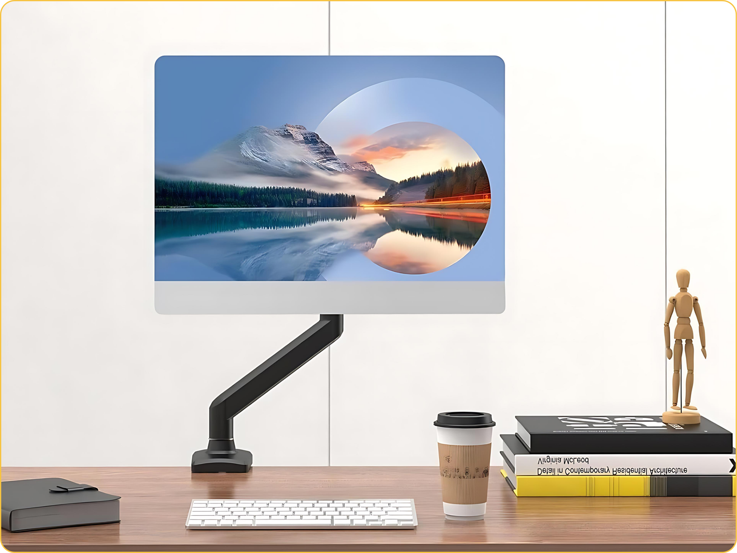 SUNCHHAYA Single Monitor Arm for Desk