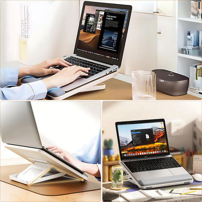 SUNCHHAYA Ipad Stand-Adjustable Reading, Writing & Drawing Stand with Soft Wrist Pad, 4 Pieces Of Silica pads Included (P29)