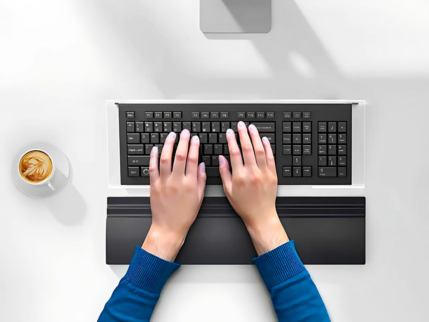 SUNCHHAYA Ergonomic Keyboard Stand with Wrist Rest