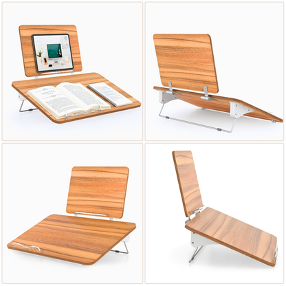 SUNCHHAYA New Dual Reading And Writing Stand With Adjustable Height-Angle (BG-5LW)
