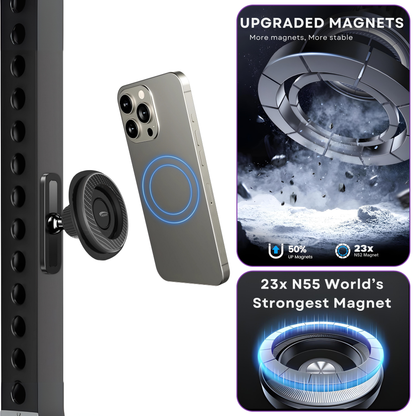 SUNCHHAYA Dual Magnetic Mobile Holder for Gym