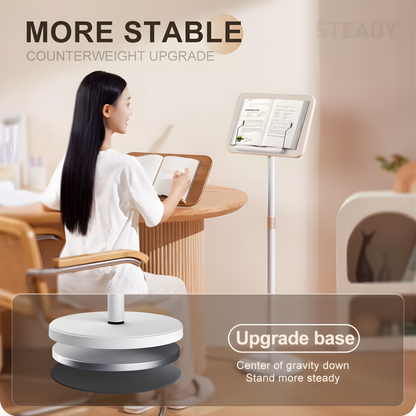 SUNCHHAYA [ YD-17 (135 CM) ] Book Stand for Reading, Music, Writing, Painting Stand Adjustable Height-Angle with Extra Height