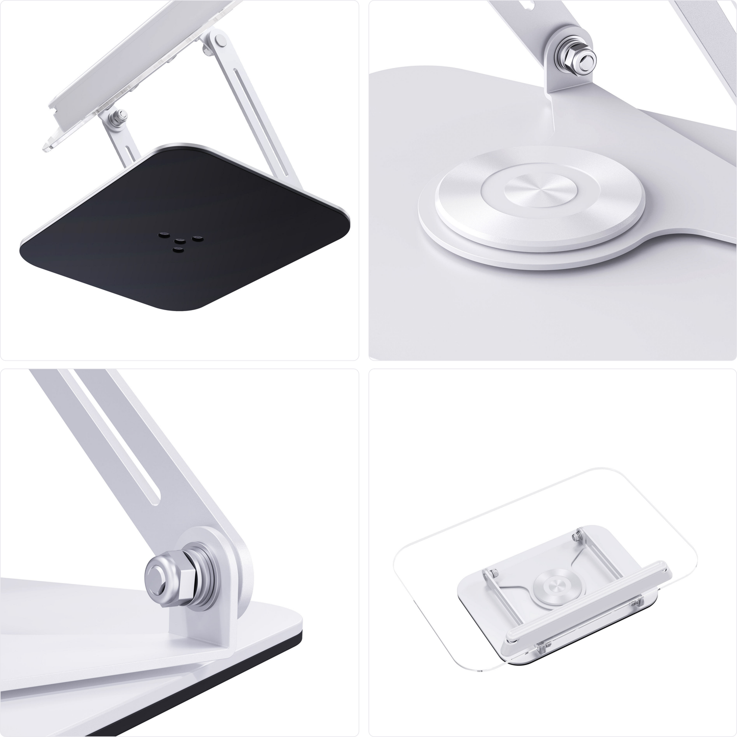 SUNCHHAYA Acrylic Book Reading Stand With Adjustable Height-Angle (R22)