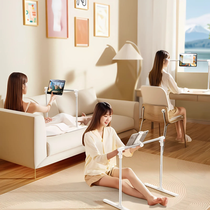 SUNCHHAYA Adjustable Mobile Holder Stand with Long Bed Mount (Mobile Stand)