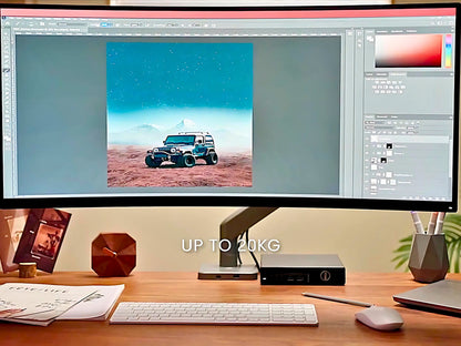 SUNCHHAYA Heavy Duty Monitor Arm for Desk