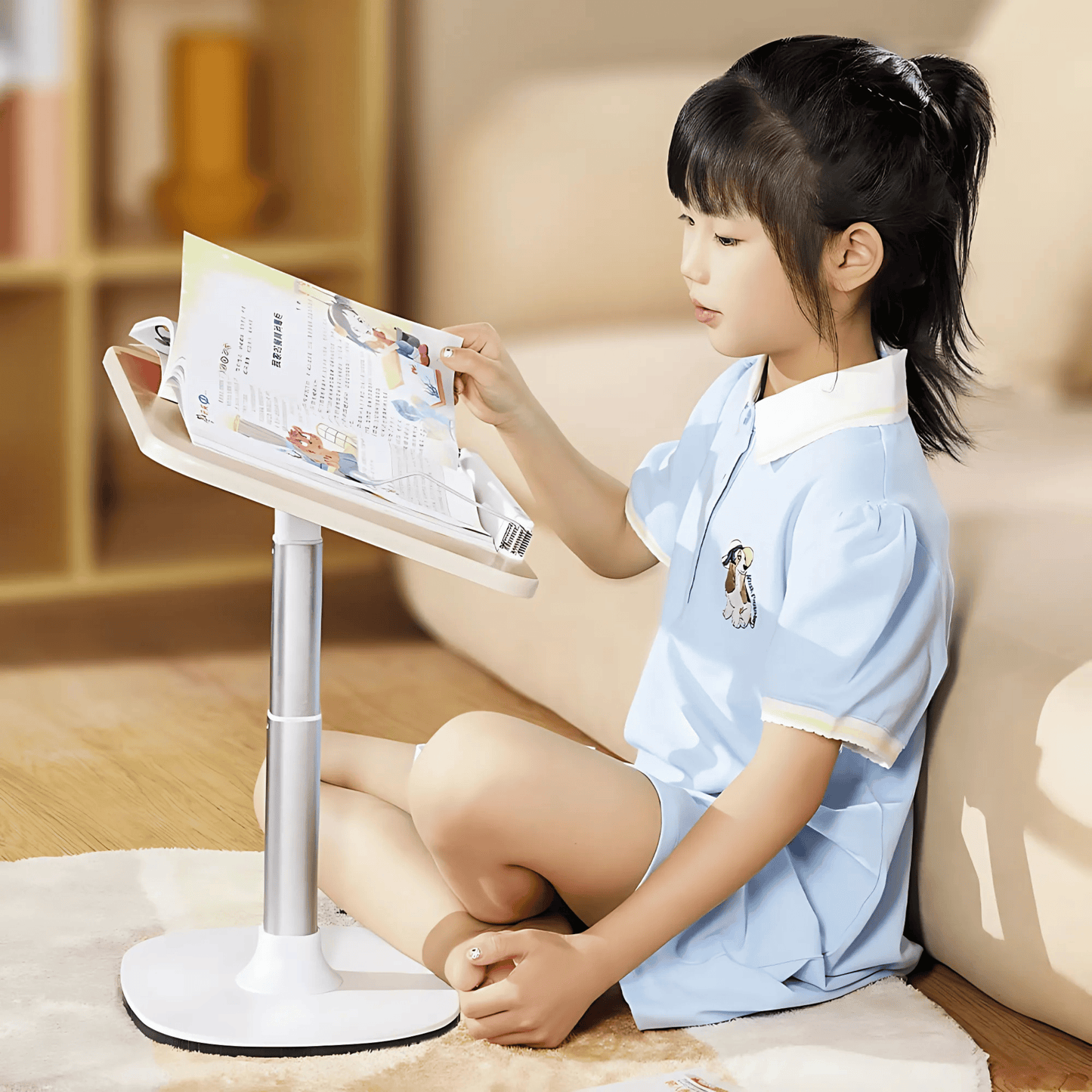 SUNCHHAYA New Book Reading Stand With Adjustable Extra_Height-Angle (YD_22)