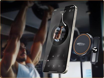 SUNCHHAYA Dual Magnetic Mobile Holder for Gym