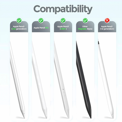 SUNCHHAYA Minimalist Magnetic Ipad Stylus Pen Holder Stand