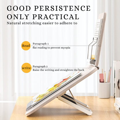 SUNCHHAYA New Dual Reading And Writing Stand With Adjustable Height-Angle (YD-13S_PRO)
