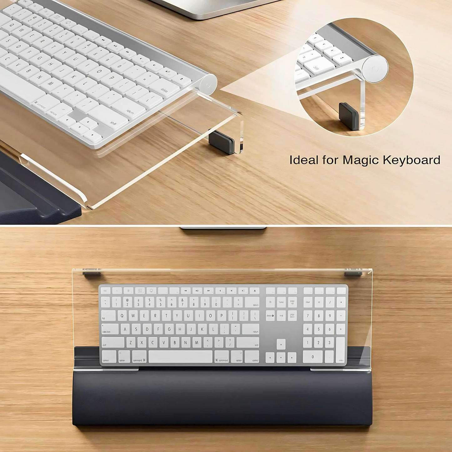 SUNCHHAYA Ergonomic Keyboard Stand with Wrist Rest