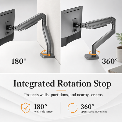 SUNCHHAYA Heavy Duty Monitor Arm for Desk