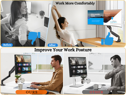 SUNCHHAYA Single Monitor Arm for Desk