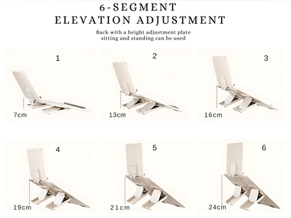 SUNCHHAYA New Dual Reading And Writing Stand With Adjustable Height-Angle (YD-13S_PRO)