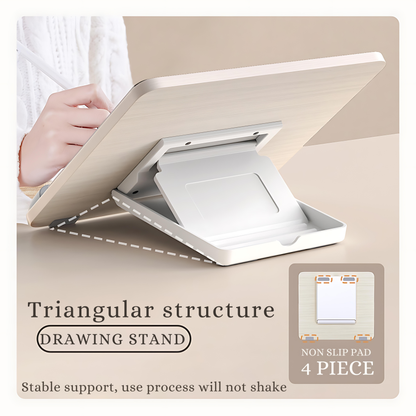 SUNCHHAYA Ipad Stand-Adjustable Reading, Writing & Drawing Stand with Soft Wrist Pad, 4 Pieces Of Silica pads Included (P29)