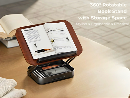 SUNCHHAYA Book Reading Stand With Holder Adjustable Height-Angle (R51H)