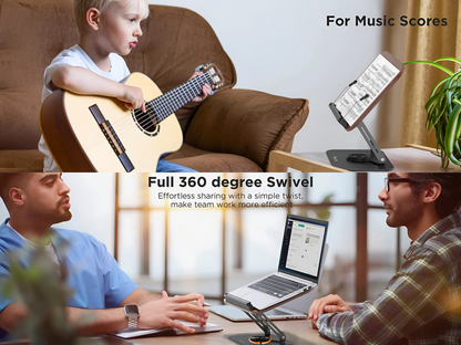 SUNCHHAYA New Book Reading Stand With Adjustable Height-Angle (R51_Brown)