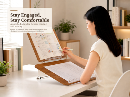 SUNCHHAYA BG-5LW New Dual Reading And Writing Stand With Adjustable Height-Angle