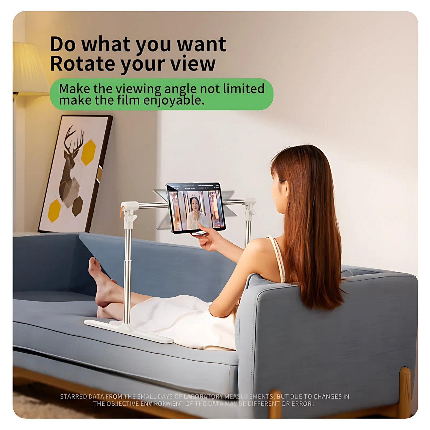 SUNCHHAYA Adjustable Tablet Holder Stand with Long Bed Mount (Tablet Stand)