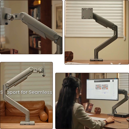 SUNCHHAYA Heavy Duty Monitor Arm for Desk