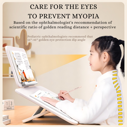 SUNCHHAYA New Dual Reading And Writing Stand With Adjustable Height-Angle (YD-13S_PRO)