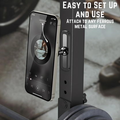 SUNCHHAYA Dual Magnetic Mobile Holder for Gym
