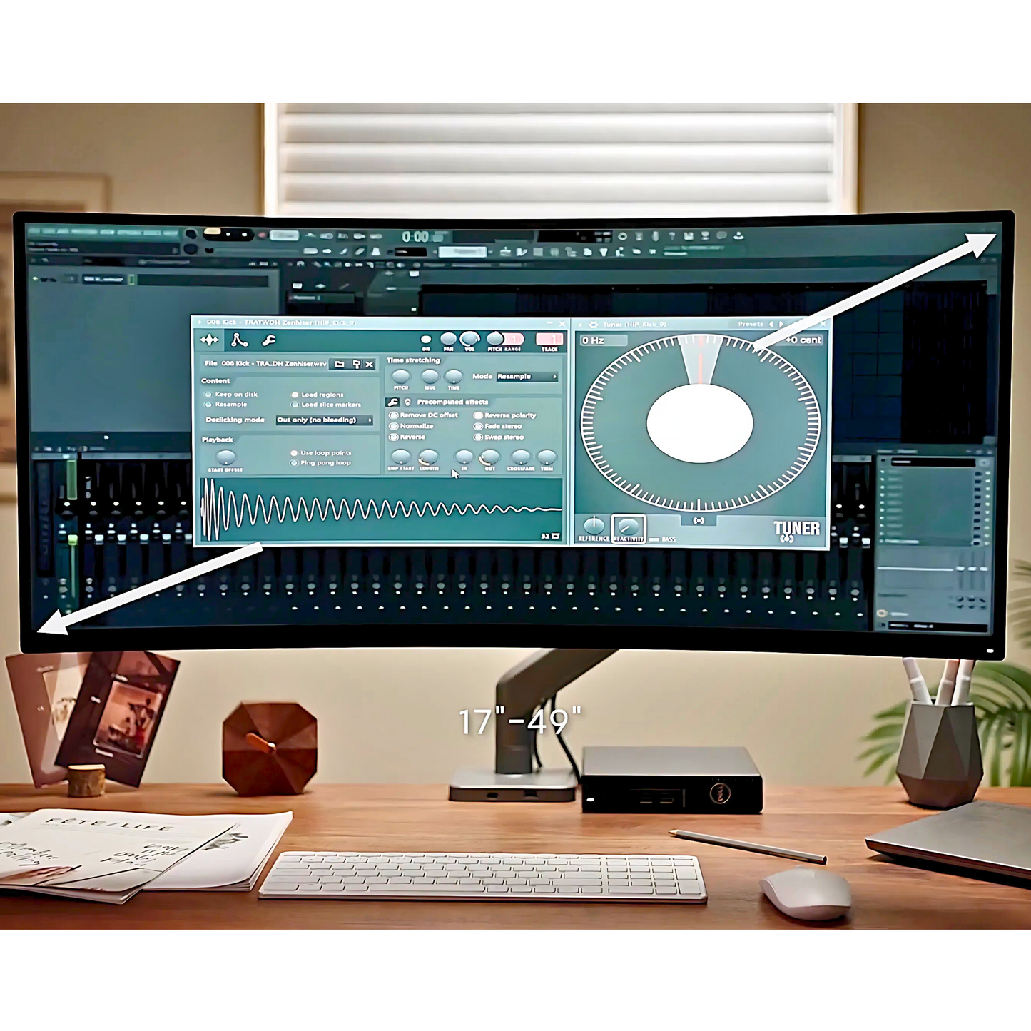 SUNCHHAYA Heavy Duty Monitor Arm for Desk