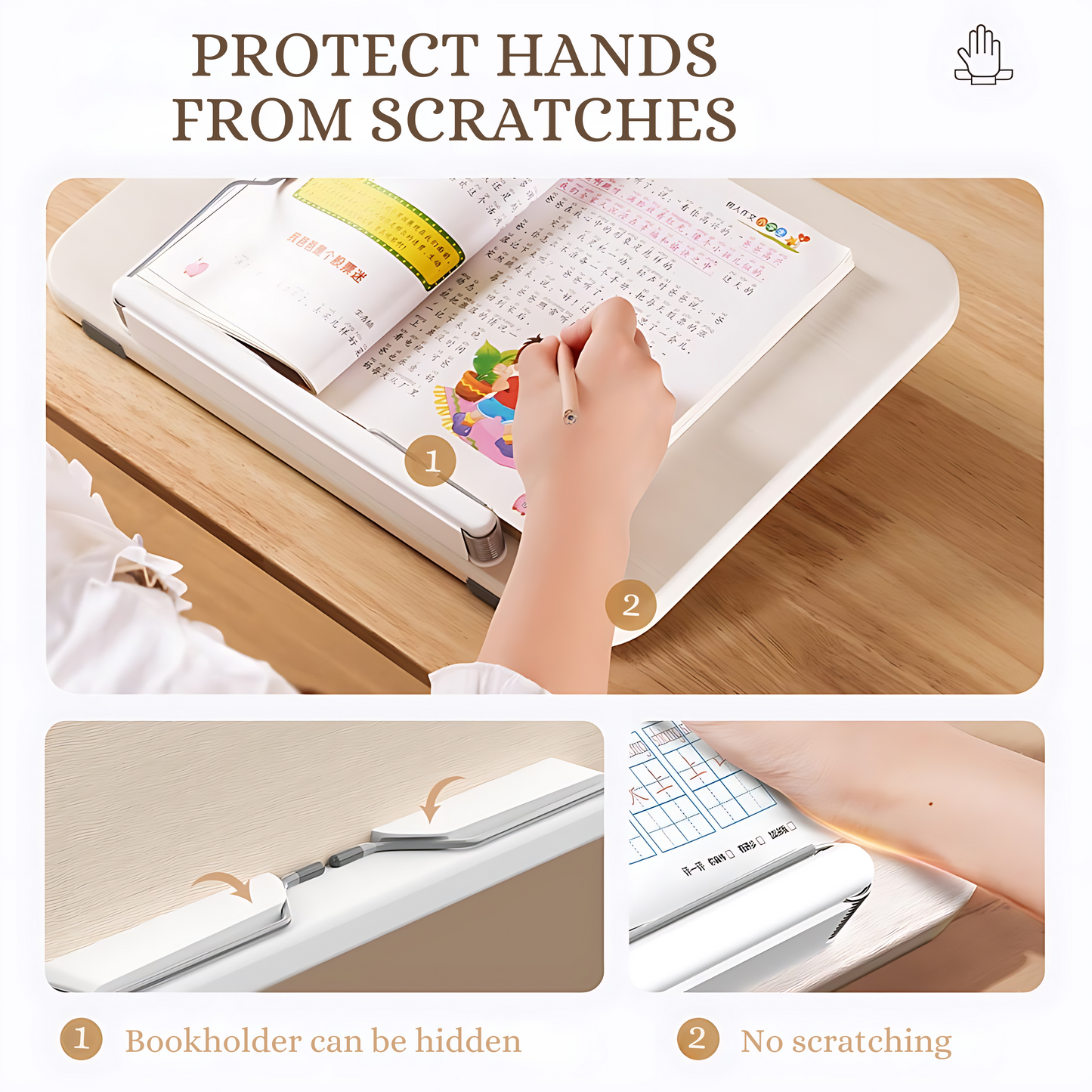 SUNCHHAYA New Book Reading Stand With Adjustable Angle (YD-12)