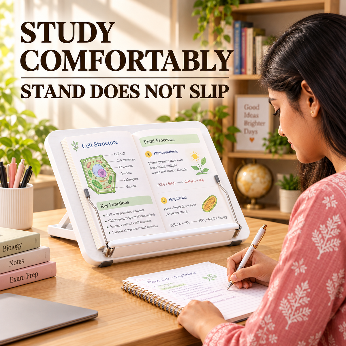 SUNCHHAYA YD-12 New Book Reading Stand With Adjustable Angle