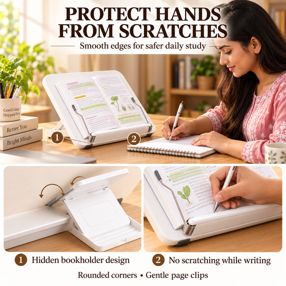 SUNCHHAYA YD-12 New Book Reading Stand With Adjustable Angle
