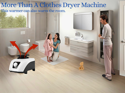 SUNCHHAYA Electric Clothes Dryer Rack – Auto-Off, Stainless Steel Frame, Waterproof Cover