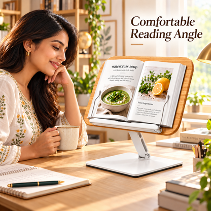 SUNCHHAYA SH-09 Multi-Functioal Book Reading Stand Adjustable Height-Angle