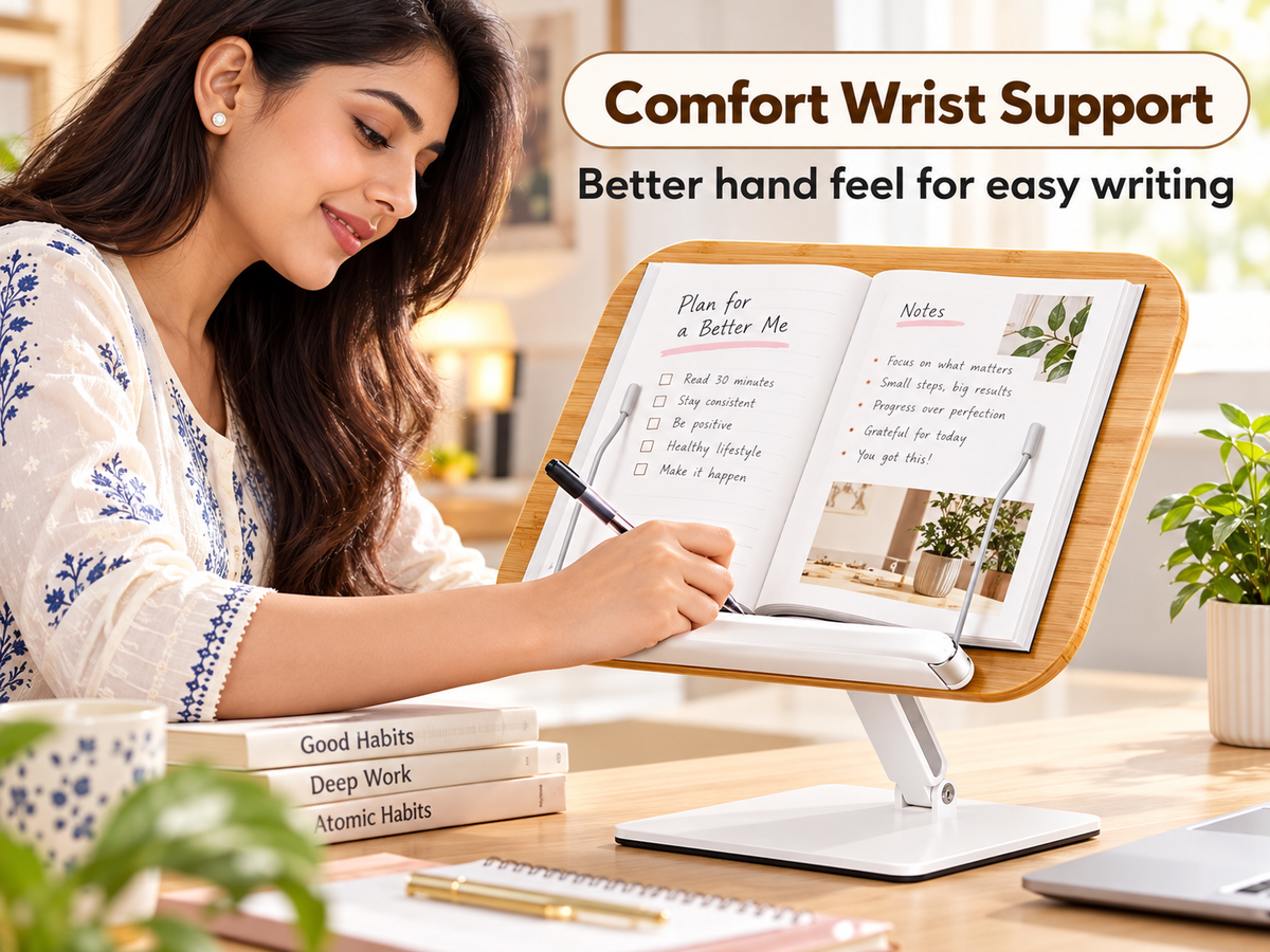 SUNCHHAYA SH-09 Multi-Functioal Book Reading Stand Adjustable Height-Angle
