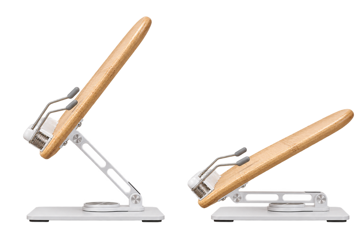 SUNCHHAYA (SH-10) Premium 360° Rotatable Adjustable Book & Laptop Stand
