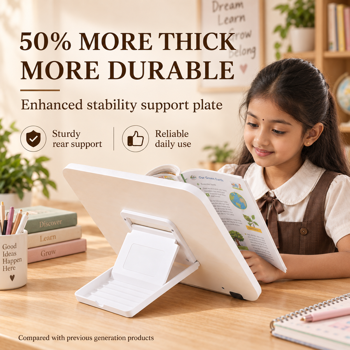 SUNCHHAYA New Book Reading Stand With Adjustable Angle (YD-12)