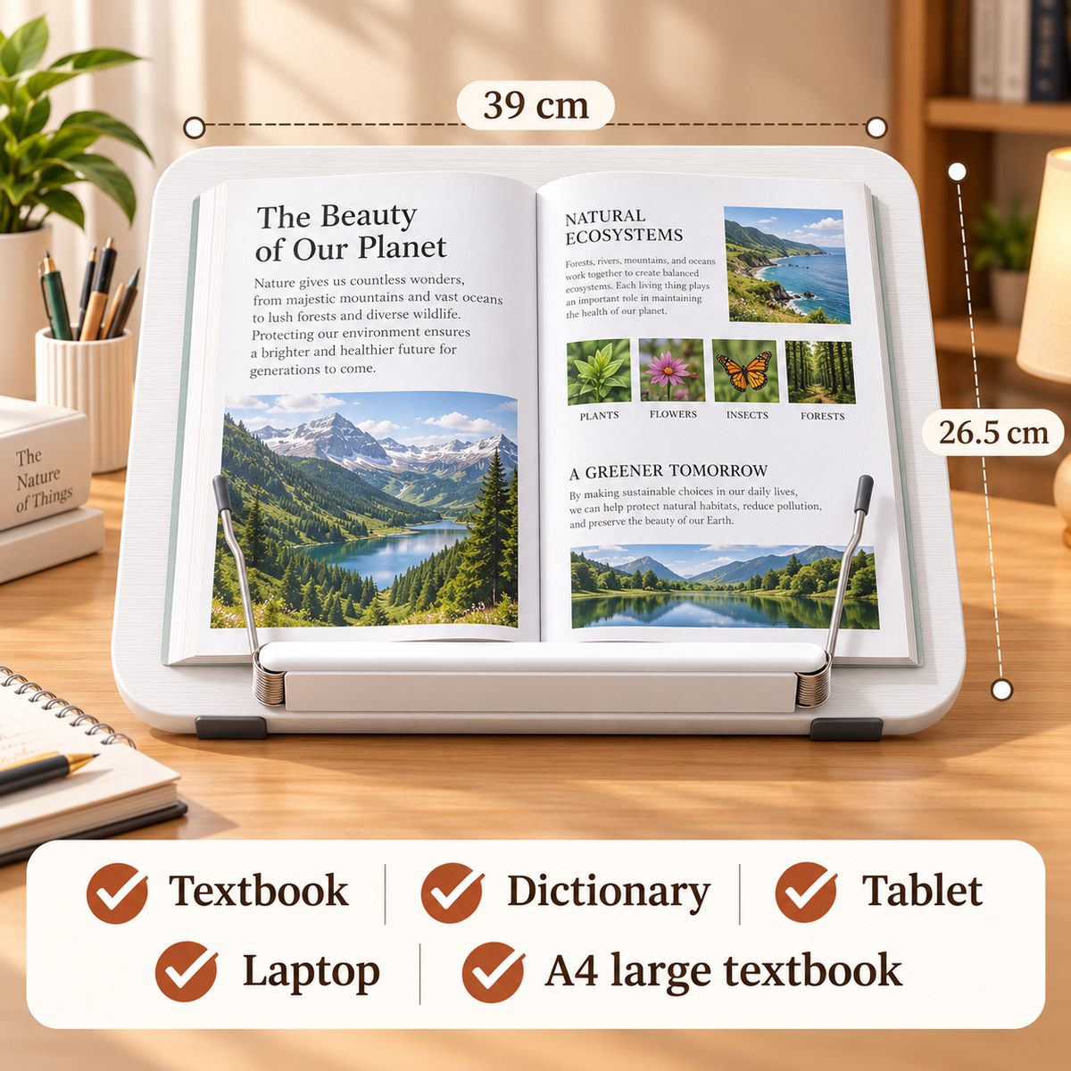 SUNCHHAYA YD-12 New Book Reading Stand With Adjustable Angle