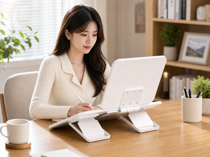 SUNCHHAYA YD-13S_PRO New Dual Reading And Writing Stand With Adjustable Height-Angle