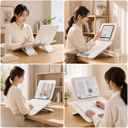 SUNCHHAYA YD-13S_PRO New Dual Reading And Writing Stand With Adjustable Height-Angle